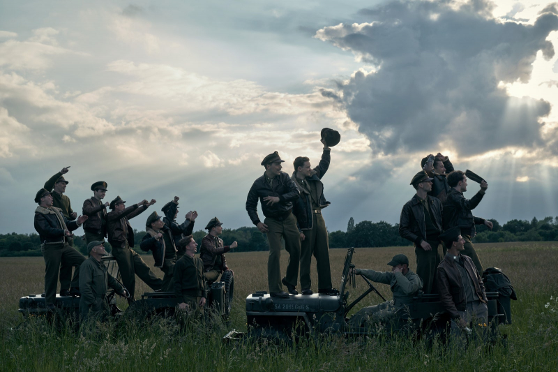 Choose Your (World War II) Fighter: The First Stills For Steven Spielberg’s ‘Masters Of The Air’ Are Full Of Very Good Jackets And Even Better Bone Structure