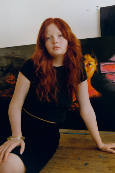 Model Tess McMillan’s Extraordinary Paintings Are The Subject Of A New Solo Exhibition In Paris